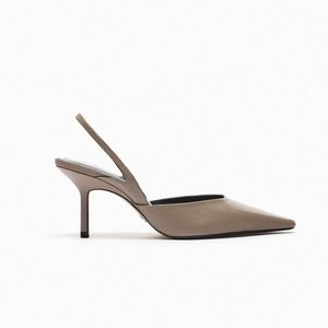 Zara heels/sling back heels, size 7.5/38, never worn